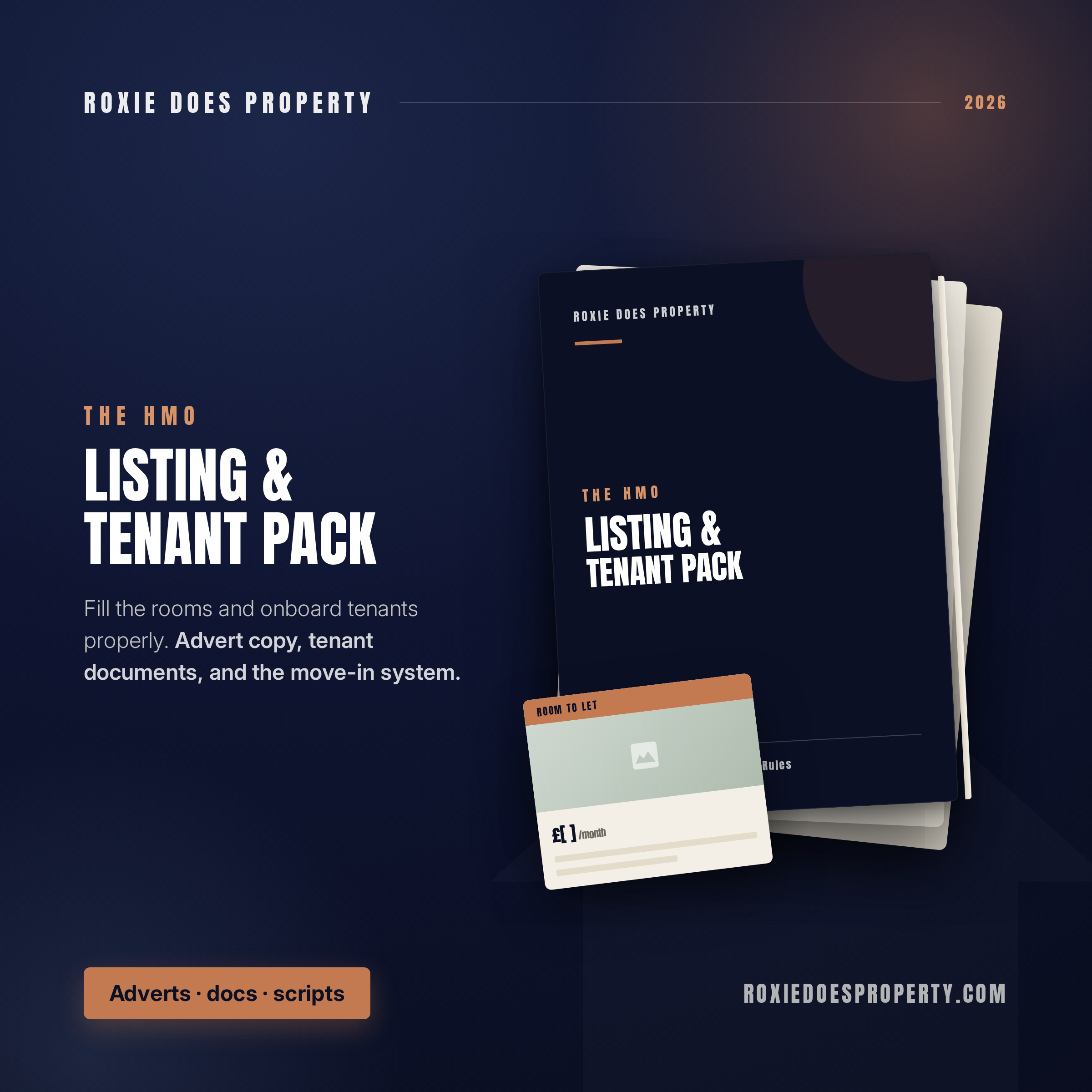 The HMO Listing & Tenant Pack
