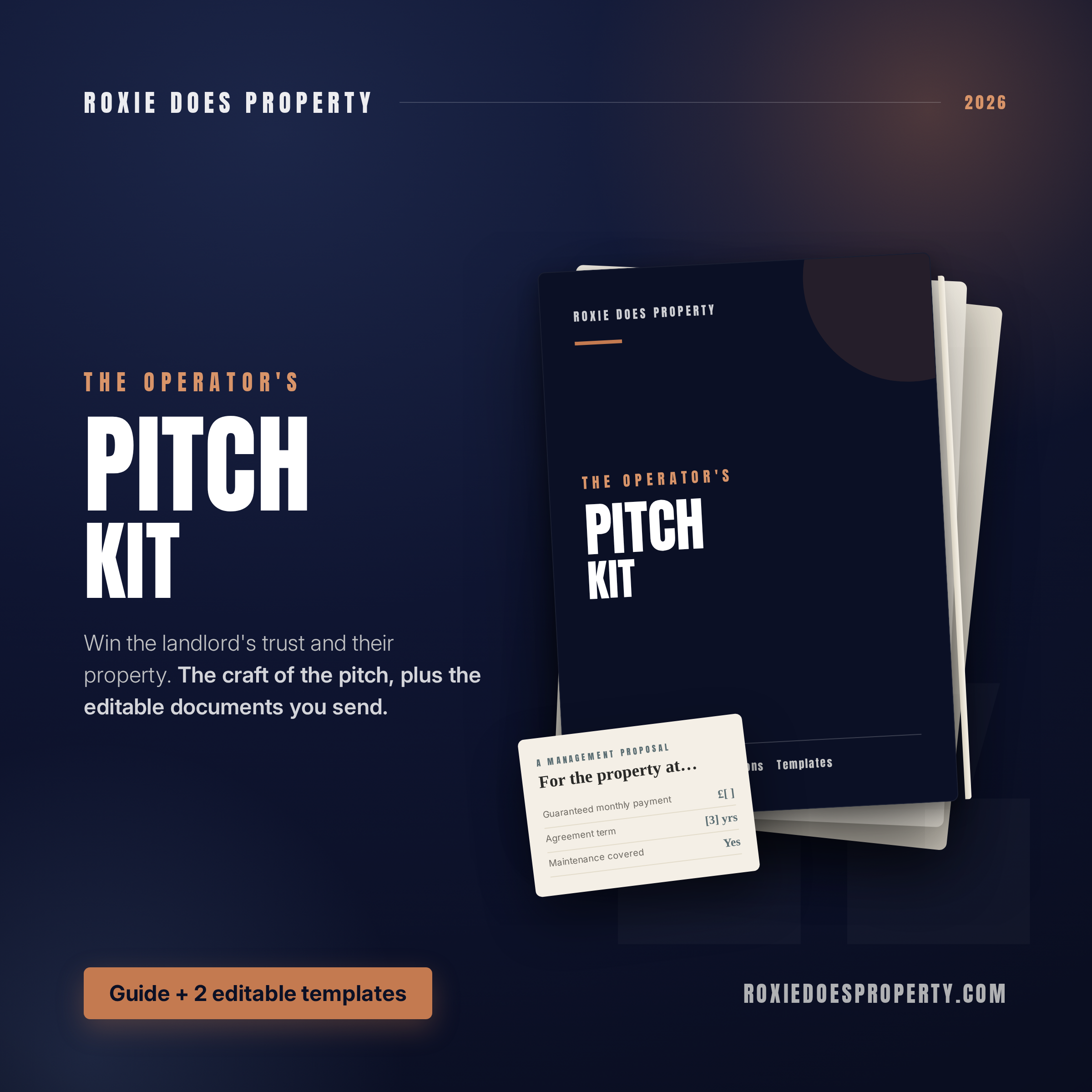 The Operator's Pitch Kit