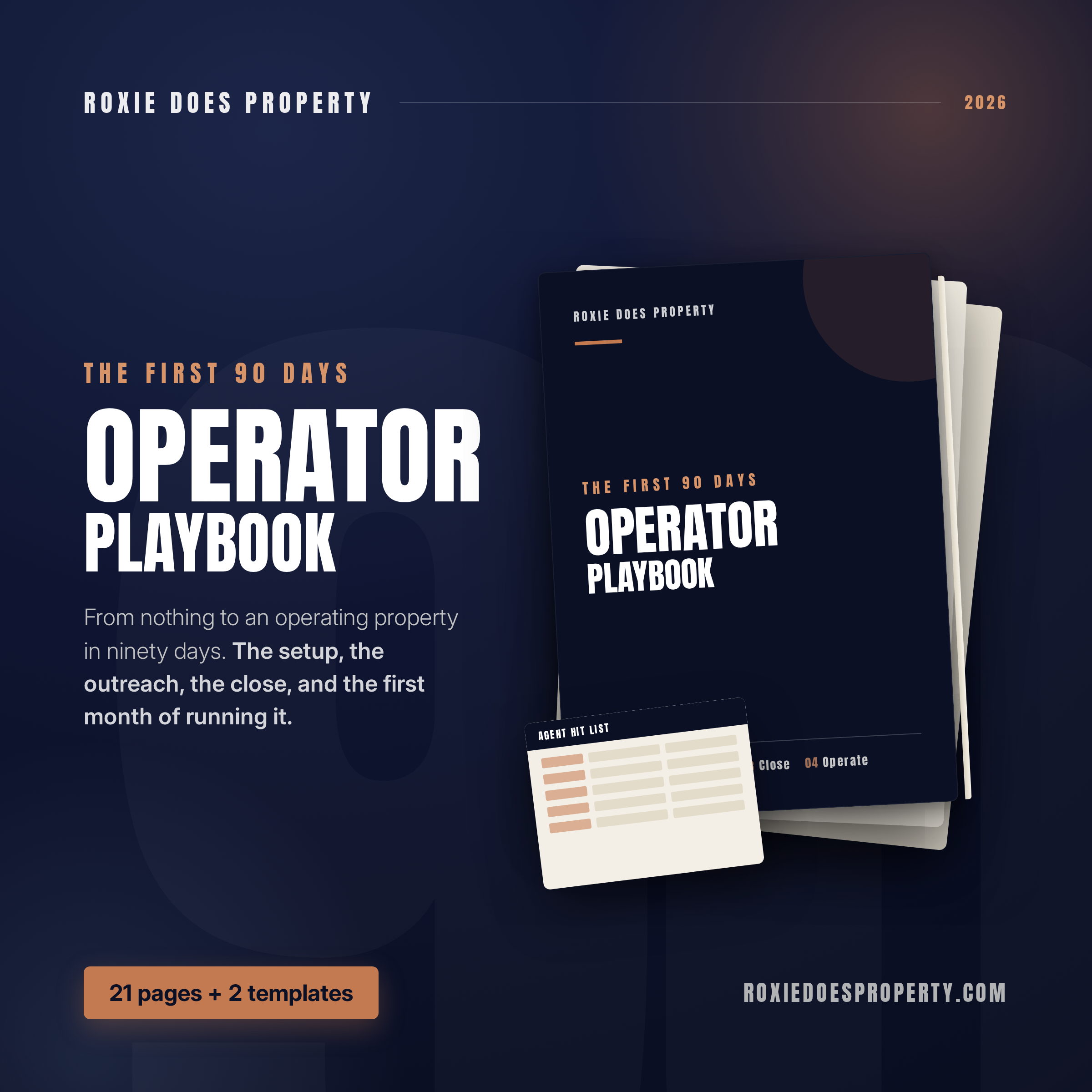 The First 90 Days Operator Playbook